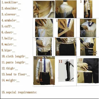 2-piece（Kailis+ Ziajać) Vilna Rudas Britų Stiliaus Kostiumai pagal Užsakymą Pagaminti Vyrų Kostiumai Tuxedos Pasiekė Atvartas Švarkas Šalies Oficialių Verslo Kostiumas