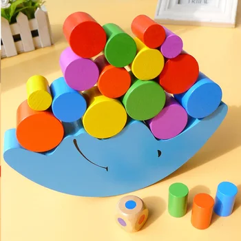 2020 m. Naujas Medinis INTELEKTO Modelio Blokai Lauke Montessori Vaikų Žaislai Formų Skrodimo 130 Blokai 24 Dizaino Vaikų Švietimo Žaislas