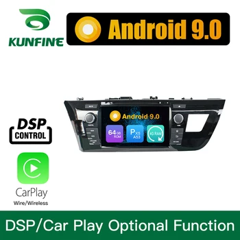 Android 9.0 Octa Core 4GB RAM 64GB Rom Car DVD GPS daugialypės terpės Grotuvas, Automobilis Stereo-Toyota LEVIN Radijo Headunit