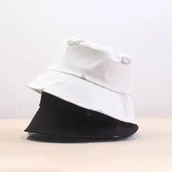 Japonijos Unisex Drugelis Spausdinti Kibiro Kepurę Harajuku Hip-Hop Trumpas Kraštų Lauko Apsaugos Nuo Saulės Reguliuojamas Žvejo Kepurė