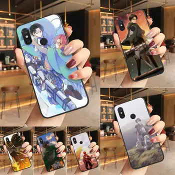 Babaite Anime Ataka Titan Levi Akermano Telefono dėklas Telefoną Atveju Redmi 8 pastaba 8Pro 8T 6pro Redmi 8 7A 6A Xiaomi mi 8 9
