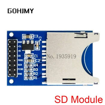Micro SD Saugojimo Plėtros Valdybos Micro SD TF Atminties Kortelės Shield Modulis SPI Už Arduino GOHJMY