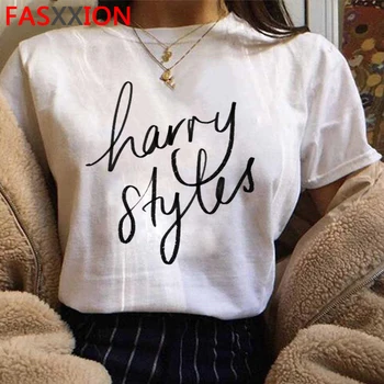 Harry Styles marškinėliai moterims balti marškinėliai kawaii pora drabužių marškinėlius streetwear derliaus