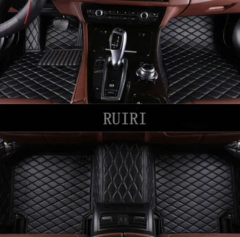 Nemokamas pristatymas! Custom specialių grindų kilimėliai Land Rover Discovery 2017 7 sėdimos vietos patvarus, atsparus vandeniui kilimai Discovery 5 2018