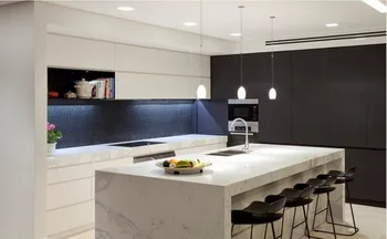 2016 m. naujo dizaino aukščiausios modernaus blizgesio virtuvės cabients baldai, virtuvės modulinė virtuvė vienetas gamintojai