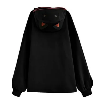 Moterų Varlės Hoodies Bliuzono Mielas Varlės Dizaino Megztinis Sweatershirt Mergaitėms AC889