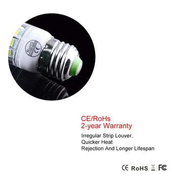 Foxanon E14 AC220V LED Kukurūzų Lempos 5730 SMD LED Žvakių Lemputė 89 108 136 Led Lempos Bombillas Lemputės Lampada Ampulä-Apšvietimas