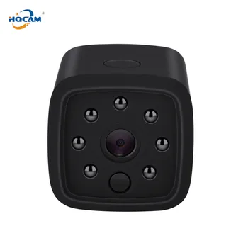 HQCAM 720P HD WIFI Mini IP vaizdo Kamera Naktinio Matymo Motion Detect Mini Kamera Linijos, Vaizdo magnetofoną, Built-in Baterijos Kūno Cam