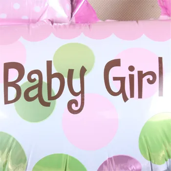 Kūdikio Vežimėlis Folija Balionai Baby Shower Vežimo Boy & Girl Balionas Pripučiami Žaislai, Vaikų Gimtadienio Dekoracijos