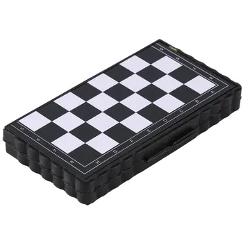 Nešiojamas Sulankstomas Magnetinio Kišenėje Plastiko Šachmatai Šachmatai Pramogų Šalis