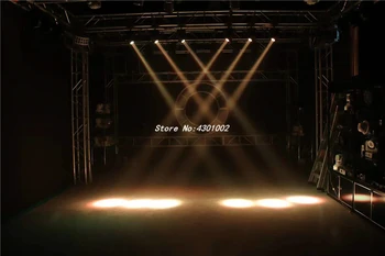 Naujas Mini 60W LED Judančios Galvos Vietoje Scenos Šviesos Lempų Apšvietimo Efektas RGBW Sumaišyti DMX Profesinės KTV DJ Disco Baras, Naktinis Klubas