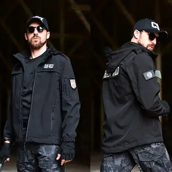 Karinę Uniformą Puolimą Taktinis Striukė Armijos Kovos Lauke Paltai Karinės Vandeniui Tvora Drabužius Soft Shell Outwear