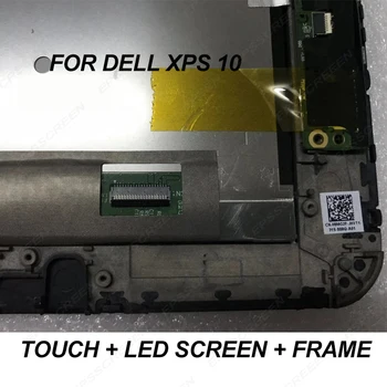 Už Dell XPS 10 DP/N 0CV6P7 LCD Jutiklinis Ekranas Skydas skaitmeniniai rėmeliai bezel display asamblėjos LP101WH4 SLA1