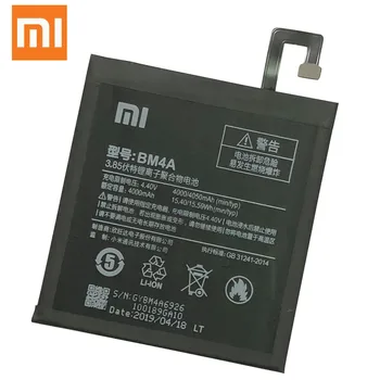 Xiao Mi Telefonas originalus Baterija 4000mAh BM4A Telefono Baterijas Xiaomi Hongmi Redmi Pro Baterija+Įrankiai