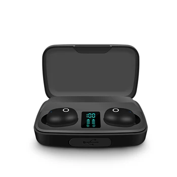 A10S pirštų Atspaudų Palieskite Bluetooth 5.0 Ausinės, HD Stereo Bevielės Ausinės, Triukšmo Panaikinimo Žaidimų Ausinės LED Maitinimo Ekranas