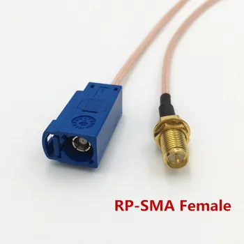 1Pcs SMA / RP-SMA Male ar Female Jack Fakra C Moterų Plug RG316 Kabeliui GPS Antena Pratęsimo Vielos Galiuku 15CM 20CM 30CM 50CM