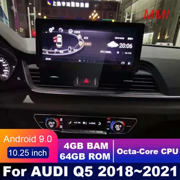 4G LTE 4GB+64GB Android ekranas Audi Q5 2018~2021 10.25