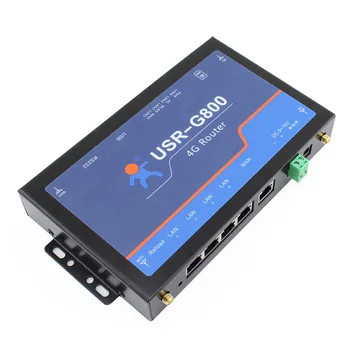 USR-G800 Pramonės 4G Bevielį LTE Maršrutizatorių RS232 prie 4G Tinklo Skaidrus Dėžė su SIM Kortelės Lizdas