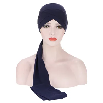 Musulmonų Hijab Vidinis Kepurės Underscarf Skrybėlės Rait Moterų Galvos Skara Turbaną Bžūp Islamas Afrikos Galvos Apsiaustas Vėžio Apdangalai, Hijabs