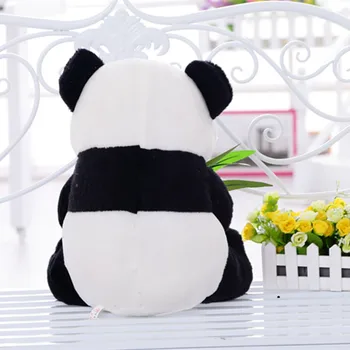 1pc 25CM Kawaii Sėdi Motina ir Kūdikių Panda Pliušiniai Žaislai, Minkšti Kimštiniai Mielas Pagalvės vaikas žaislas Geros Kokybės Vaikų Gimtadienio dovana
