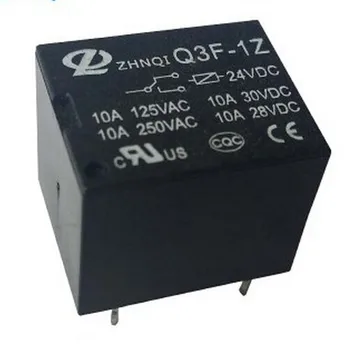 Wuxi SEG Ka mažų relay penkių pėdų Q3F-1Z T73 DC24V sidabro taškas