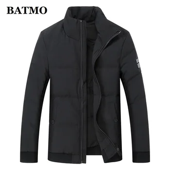 BATMO 2019 naują atvykimo žiemos aukštos kokybės 80% grey duck down, striukes vyrams,vyriški žieminiai šilti švarkai ,plius dydis M-3XL 8506