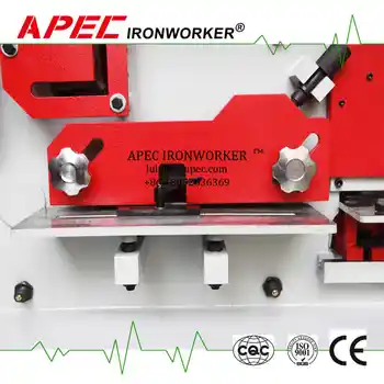 APEC AIW-45/50 Hidrauliniai Plieno Ironworker punch ir šlyties mašinos Hidraulinės Ironworker