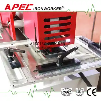 APEC AIW-45/50 Hidrauliniai Plieno Ironworker punch ir šlyties mašinos Hidraulinės Ironworker