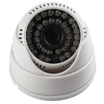 Kinijos Ekonomikos Saugumo 1/4 CMOS 1000TVL Plastiko Kupolas CCTV Kameros stebėjimo Sistemos Kameros Pigiai