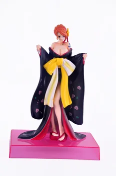 Anime Seksualus Paveikslą Vienas Gabalas Nami su Juoda Žaliojo Kimono Ver. PVC Veiksmų Skaičius, Surinkimo Modelį, Žaislai, Lėlės 21cm