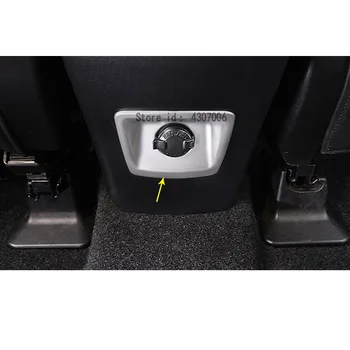 Automobilių ABS Matinis USB kontrolės atgal Lizdas Mokestis cigarečių dūmų, šviesos jungiklis rėmelio lempa, Klijuoti apdailos toyota RAV4 2016 2017 2018