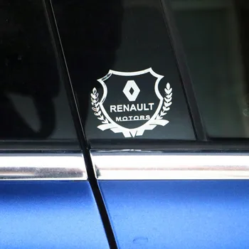2vnt 3D Metalo Automobilių Lipdukas Logotipas Ženklelis atveju, Renault, Mazda Opel, Audi Bmw Hyundai Benz 