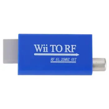 Nešiojamų Mažo Vartojimo Wii RF, TV Signalo Radijo Dažnio Keitiklis Adapteris
