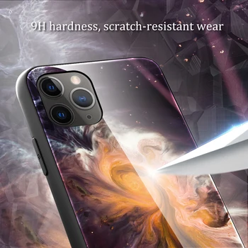 GerTong Marmuro Akmens Tekstūros, Telefono dėklas Skirtas iPhone SE 2020 m. 11 Pro Max X XR XS max 7 8 6 6s Plius Spalvinga Sunku VNT Galinį Dangtelį Rubisafe
