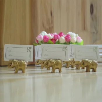 Kūrybos Golden Elephant Sėdynės Kortelės Įrašą Mados Dovana Vestuvių Scena Rekvizitai Gražių Vestuvių Stalo Reikmenys šalies prekių