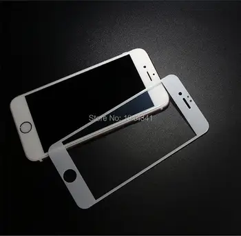 SZAICHGSI 0.2 mm, iPhone 6/6S Visiškai Padengti Grūdinto Stiklo Screen Protector Anti-Scratch Nemokamai Burbulas didmeninė 100vnt