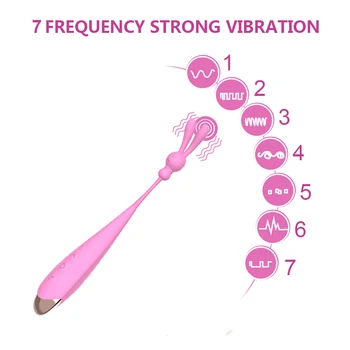 7 Vibracijos Režimą Aukšto Dažnio Mažas, Galingas G Spot Clit Vibratorius Klitorio Vibratoriai Moterims Massager Makšties Stimuliatorius Žaislas