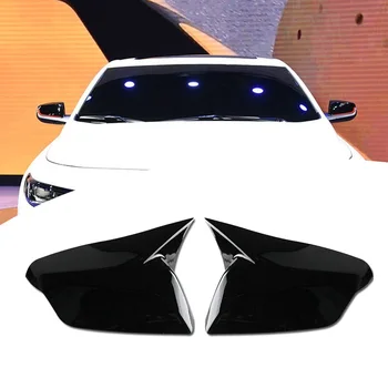 Abs Juoda Galinio vaizdo Veidrodėlio Korpuso Dangtelis -šoninės Durys Veidrodžio Dangtelis Chevrolet Malibu xl -2020