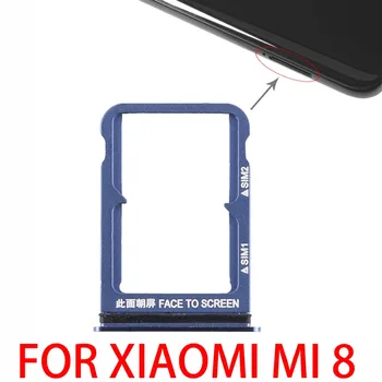 Už Xiaomi Mi 8/Mi Sumaišykite 2S/Mi 8 SE \3 Pastaba/Mi Mix2 Dual SIM Card Tray