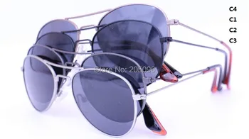 Hotsales Modelis S9921 unisex madinga aukštos kokybės metalo nesenstantis mados polit formos mažas dydis paprasti poliarizuoti akiniai nuo saulės