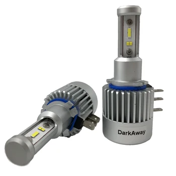 DarkAway H15 LED Žibintų 8000Lm 60W /set Aukštas Šviesos Lempos Lemputė Lemputės Canbus Klaida Mokestis už Automobilių 12V 6000K