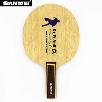 SANWEI Gynybos Alfa Stalo Teniso Ašmenys 5 SLUOKSNIŲ MEDIENOS Gynybinės žaisti Pjaustyti profesionalų teniso raketės gpgb irklas