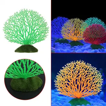 Akvariumas Aksesuaras Plastiko Dirbtinį Koralų Augalai Ornamentu Povandeninį Žuvų Bakas Akvariumo Apdaila
