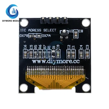 0.96 colių 128*64 OLED Ekranas Modulis Mėlyna/Balta/Geltona SSD1306 Vairuotojo Reguliatorius LCD Ekranas IIC I2C Sąsaja 4 Pin Arduino