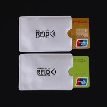 1Pcs Stabdžių Nuskaitymo Kreditinės Kortelės RDA Blokavimo Raštas NFC Ekranavimo Apsauga, Maišelis FOB Piniginės Blokavimo Reader Užraktas Banko Kortelę Laikykite