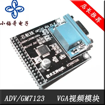 GM7123 VGA Vaizdo modulis prijungtas prie FPGA plėtros taryba kamera siųsti kodas 24 bitų spalvos