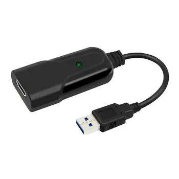 USB Į HDMI Capture Card USB2.0 Užfiksuoti Kortelės 1080p60 Rėmo Surinkimo Dėžutė Nemokamai Ratai