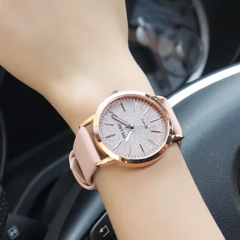 2020 Nauji moteriški laikrodžiai prekės prabangių mados ponios žiūrėti Oda Žiūrėti moterų Moterų kvarciniai laikrodžiai montre femme A4