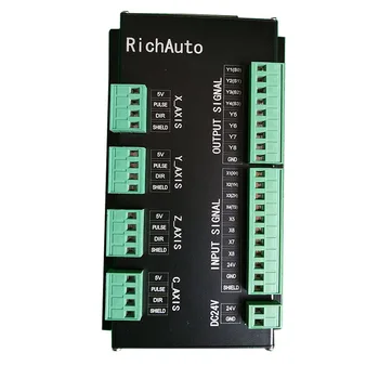 Nemokamas Pristatymas RichAuto DSP A11 CNC kontrolierius anglų kalba 3 krypties Valdytojas tolimas CNC Router TECNR CNC DSP Valdytojas