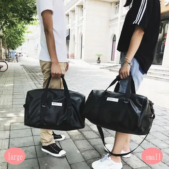 Nauja vyrų ir moterų vandeniui fitneso maišas PU artimojo didelės talpos batai kelionės krepšys vyrų ir moterų rankinio bagažo krepšys